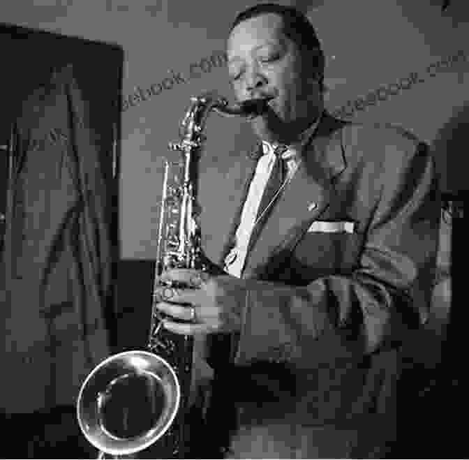 A Black And White Photo Of Lester Young Playing The Saxophone. Being Prez: The Life And Music Of Lester Young