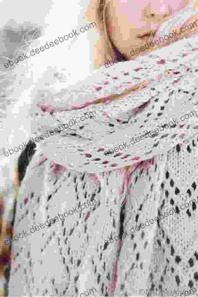 A Closeup Of A Woman Wearing A Knitted Scarf, Showcasing Its Intricate Details And Soft Texture. French Girl Knits Accessories: Modern Designs For A Beautiful Life