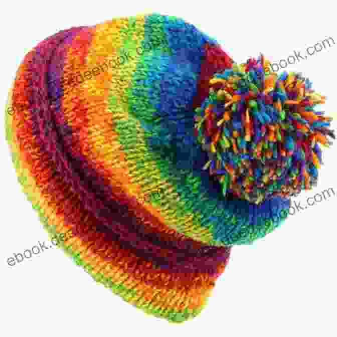 A Cozy And Warm Woolbuddies Knitted Hat Woolbuddies: 20 Irresistibly Simple Needle Felting Projects