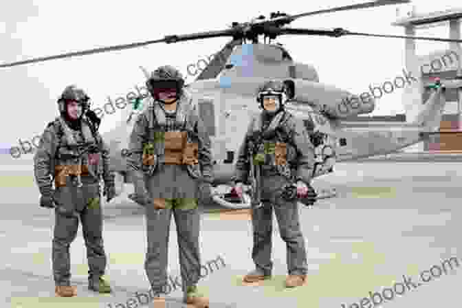 A Group Of Helicopter Pilots Gather Around Their Aircraft, Their Faces Illuminated By The Bond Of Camaraderie And Shared Experiences Tales Of A Helicopter Pilot