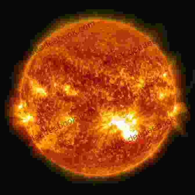 A Large Solar Flare Erupting From The Sun's Surface. The Sun: Its Spots And Flares Astronomy For Beginners Children S Astronomy