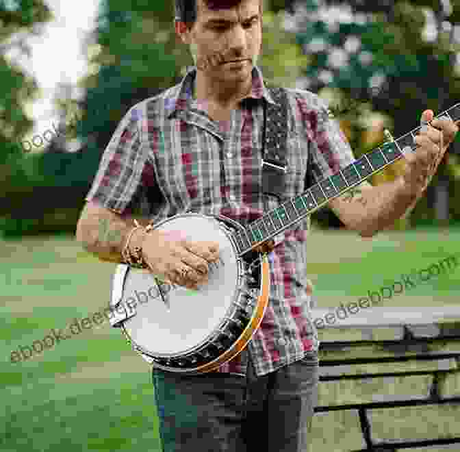 A Man Playing A Tenor Banjo Hal Leonard Tenor Banjo Method