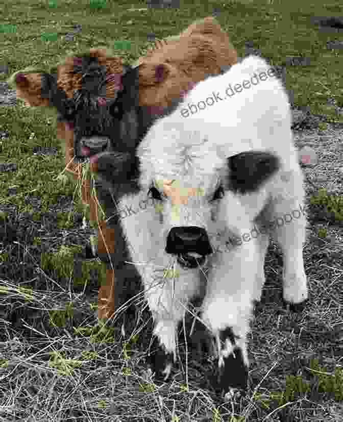 A Miniature Cow Enjoying A Hay Meal Miniature Cows As Pets Miniature Cow Keeping Care Housing Pros And Cons Health And Diet Miniature Cows Owners Manual