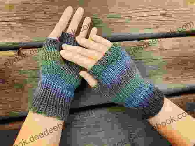 A Pair Of Warm And Stylish Fingerless Gloves Knitted In A Simple Stockinette Stitch Pattern Knit It : Learn The Basics And Knit 22 Beautiful Projects