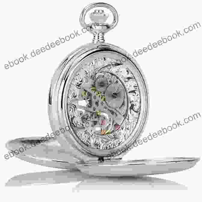 A Photograph Of A Silver Pocket Watch Against A Dark Background The Watch: A Novel Joydeep Roy Bhattacharya