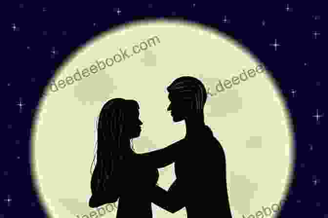 A Silhouette Of A Man And Woman Embracing, Their Faces Obscured By A Moonlit Haze Undead And Unwed: A Queen Betsy Novel