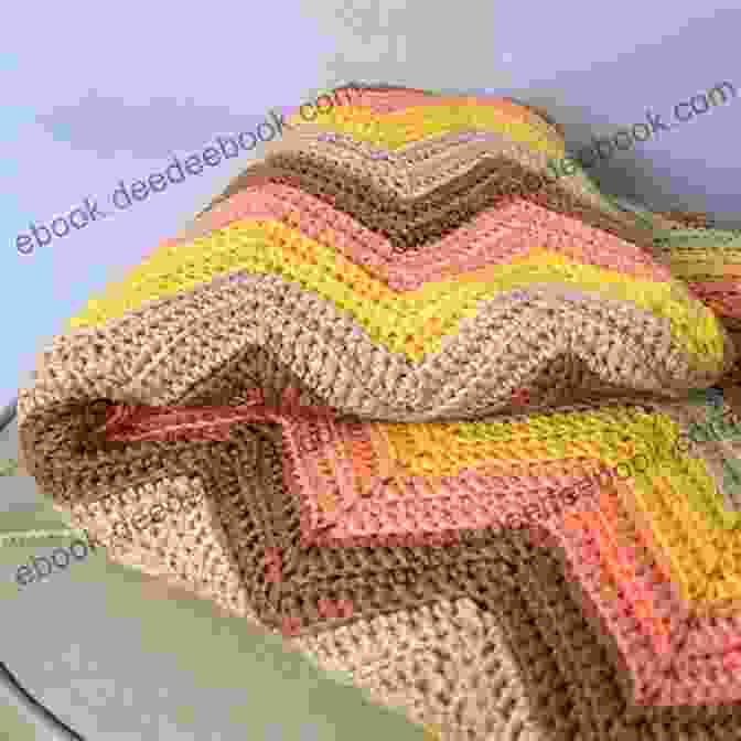 A Stylish And Contemporary Throw Blanket Knitted In A Simple Chevron Stitch Pattern Knit It : Learn The Basics And Knit 22 Beautiful Projects