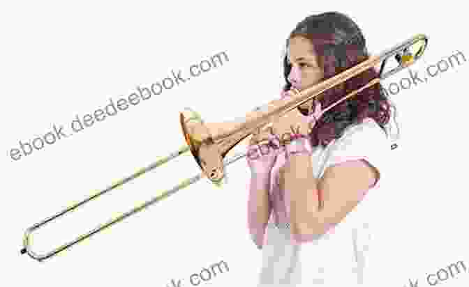 A Young Dawn Peters Playing The Trombone. World Of Alto Trombone Dawn Peters