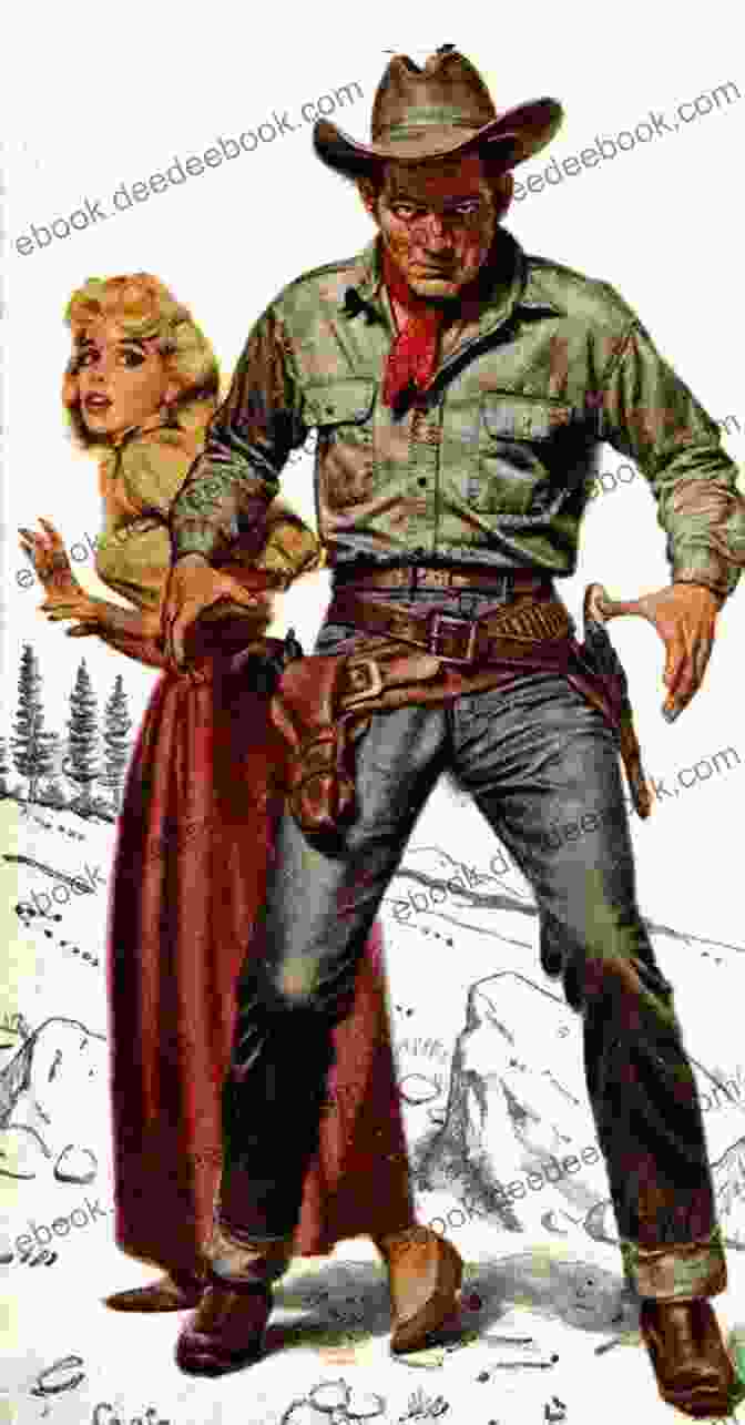 Guns Over Texas Book Cover Featuring A Cowboy On Horseback, Holding A Gun, With A Backdrop Of The American Frontier. Guns Over Texas (Westward Saga Western) (A Western Adventure Fiction)