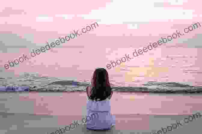 Lonely Woman Sitting On A Beach Alone At Sunset Hidden Hurts (Secrets In Paradise 2)