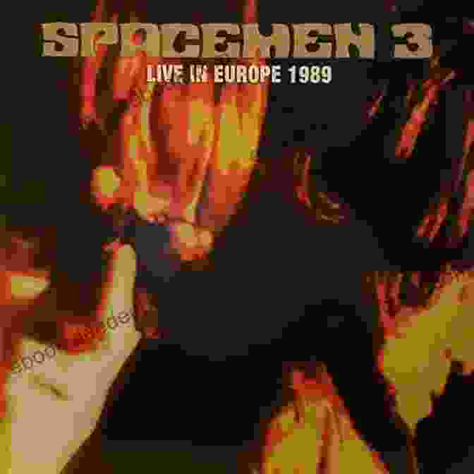 Spacemen Performing Live In A Dimly Lit Venue, Backlit By Psychedelic Projections, Capturing The Cosmic Essence Of Their Music. Spacemen 3 And The Birth Of Spiritualized