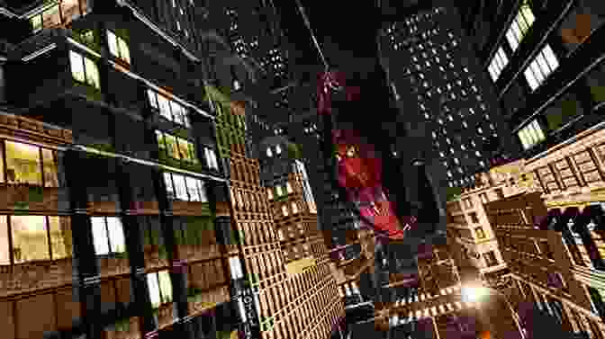 Spider Man Swinging Through The City Skyline The Amazing Spider Man: Becoming Spider Man Level 2 Reader (World Of Reading: Level 2)