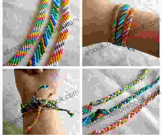 Two Tween Girls Making Friendship Bracelets With Embroidery Floss Super Easy Crochet For Beginners: DIY Project Tweens Would Love: Basic Tutorial For Crochet