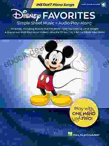 Disney Favorites Instant Piano Songs: Simple Sheet Music + Audio Play Along