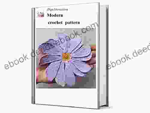 Crochet Flowers Pattern (Modern Irish Crochet Lace Pattern)