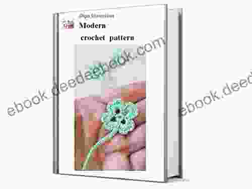 Shamrock crochet pattern (Modern Irish Crochet Lace Pattern)